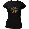 Baby Look 404 Not Found My Social Life - Nerd Xpress
