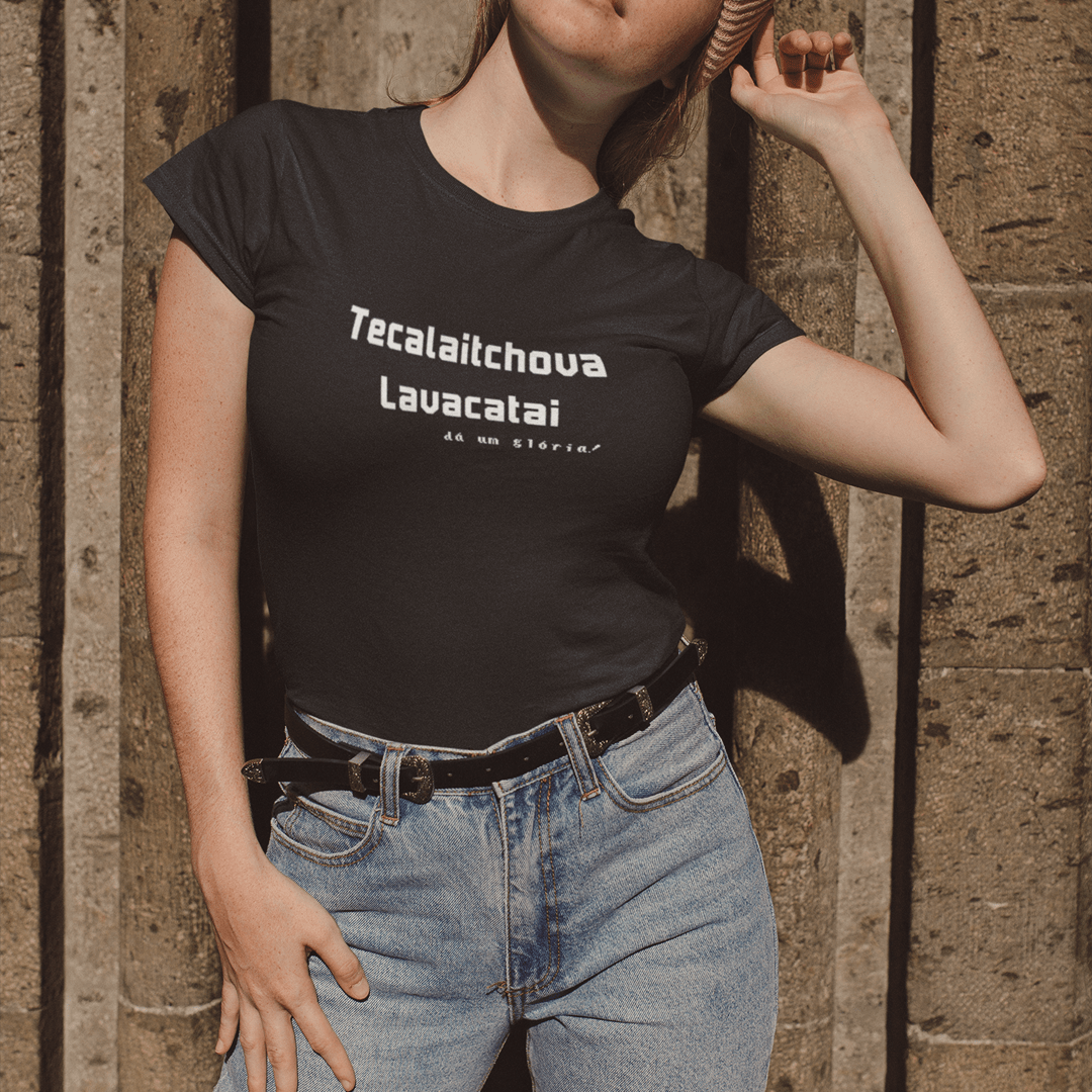 Baby Look Tecalaitchova Lavacatai Dá um Glória - Nerd Xpress