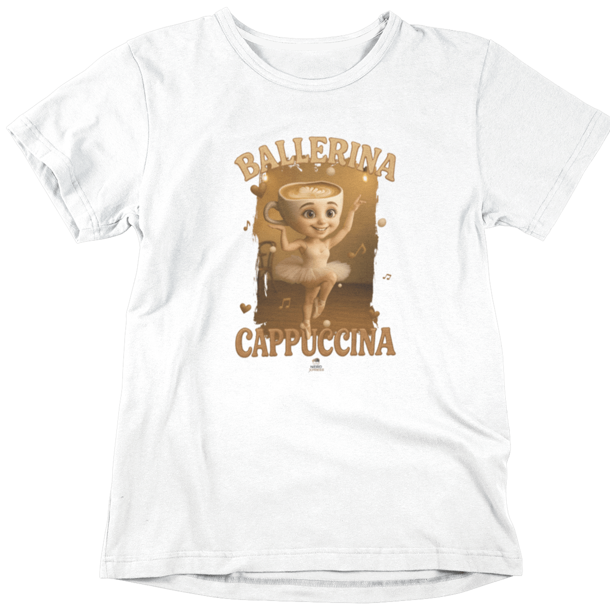 Camiseta Ballerina Cappuccina - Nerd Xpress