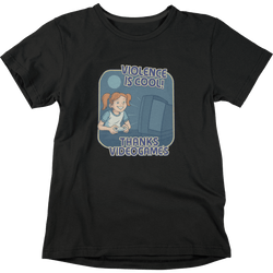 Camiseta Violence is Cool Thanks Videogame - Nerd Xpress