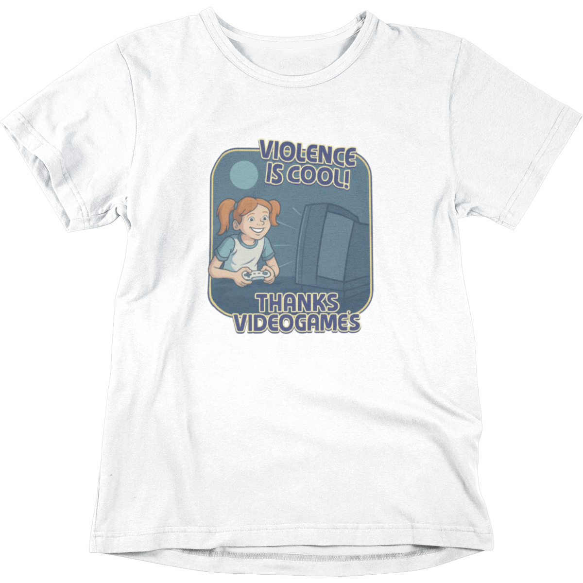 Camiseta Violence is Cool Thanks Videogame - Nerd Xpress